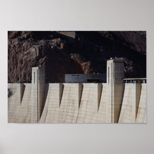 De Hoover-dam Poster (Voorkant)