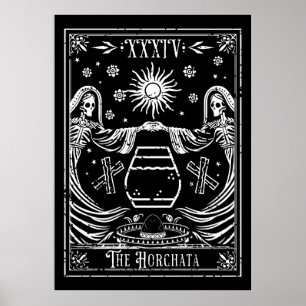 De Horchata Tarot Kaart Poster