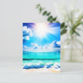 De horizon briefkaart (Staand voorkant)