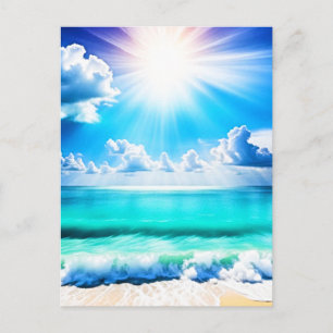 De horizon briefkaart