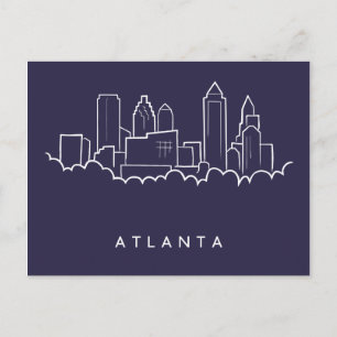 De Horizon van Atlanta Briefkaart