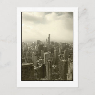 De Horizon van Chicago Mono Briefkaart