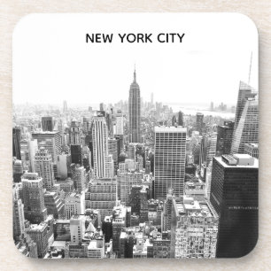 De Horizon van de Stad van New York Bier Onderzetter