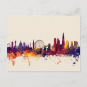 De Horizon van Londen Engeland Briefkaart (Voorkant)