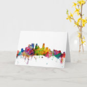 De Horizon van Minneapolis Minnesota Kaart (Gele Bloem)
