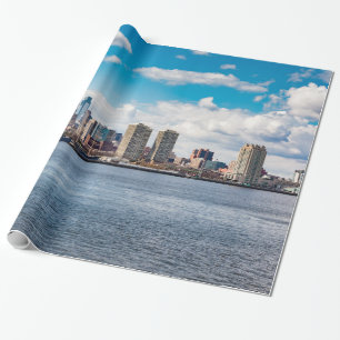De Horizon van Philadelphia Cadeaupapier