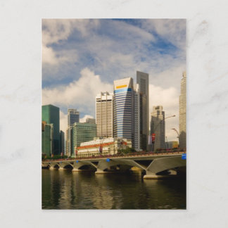 De horizon van Singapore Briefkaart