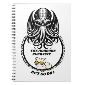 De Horrors PURRen voort Spiraal Foto Notitieboek