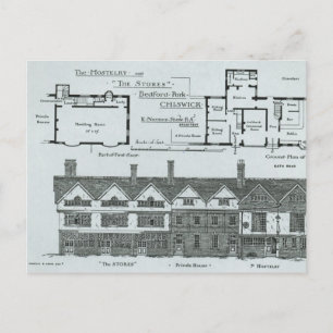 De Hostelly en de winkels Briefkaart