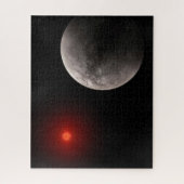 De Hot Rocky Exoplanet Trappist-1 B. Legpuzzel (Verticaal)