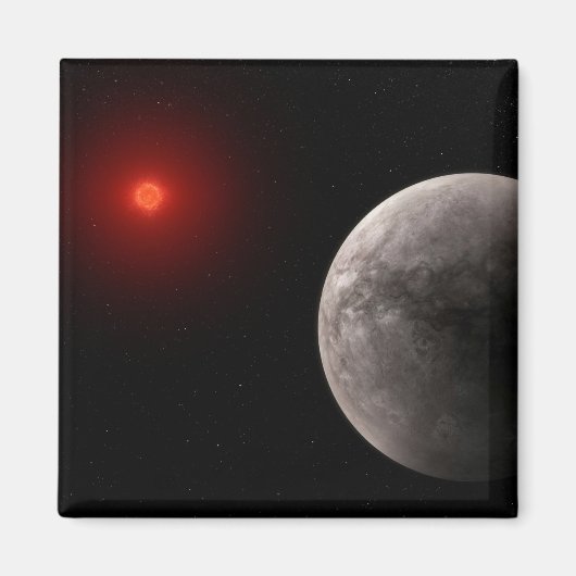 De Hot Rocky Exoplanet Trappist-1 B. Magneet (Voorkant)