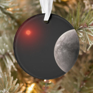 De Hot Rocky Exoplanet Trappist-1 B. Ornament