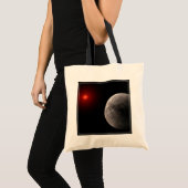 De Hot Rocky Exoplanet Trappist-1 B. Tote Bag (Voorkant (product))
