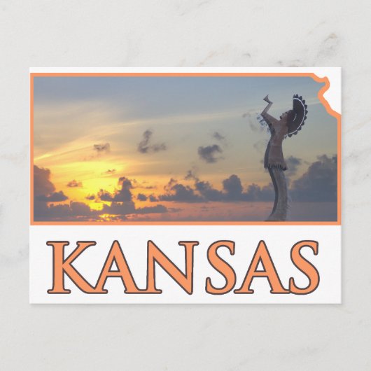 De houder van de vlakken briefkaart (Voorkant)