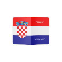 De Houder van het Paspoort van de Vlag van Kroatië