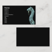 De houder visitekaartje (Voorkant / Achterkant)