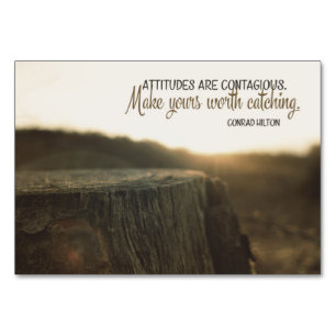 De houding is besmettelijk kaart