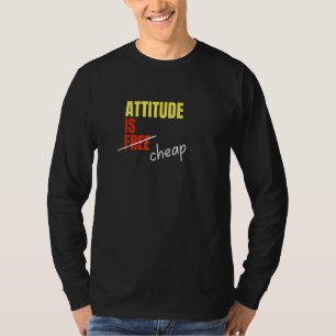 De houding is niet vrij. t-shirt