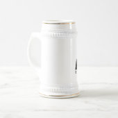 De houding is sterk dan feiten bierpul (Voorkant links)