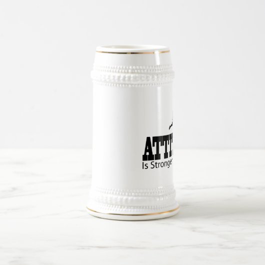 De houding is sterk dan feiten bierpul (Center)