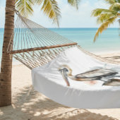 De houding van de pelikaan badhanddoek