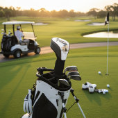 De houding van de pelikaan golfheadcover