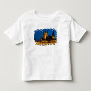 De Houses of Parliament 's nachts in de stad Kinder Shirts