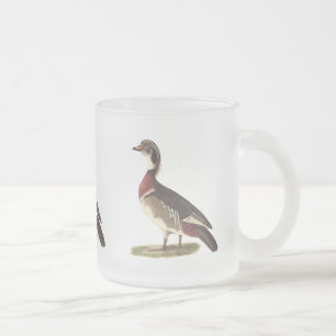 De Houteend (Anas sponsa) Matglas Koffiemok
