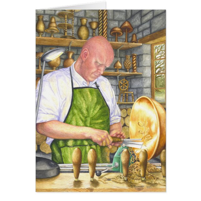 De houtturner (Voorkant)