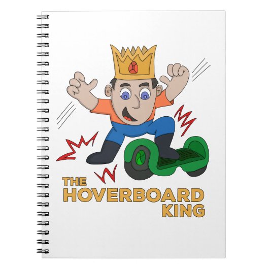 De Hoverboard Koning Notitieboek (Voorkant)