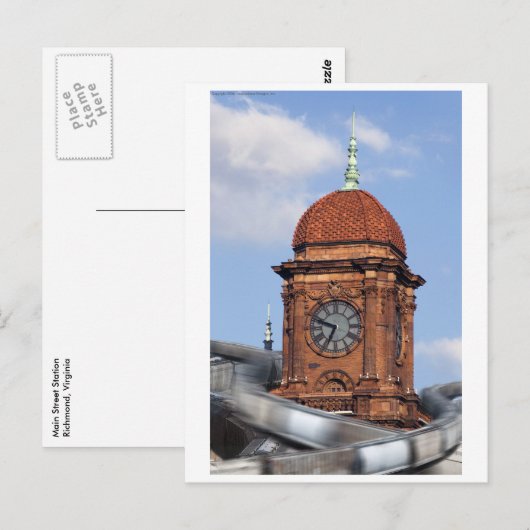 De hub briefkaart (Voorkant / Achterkant)