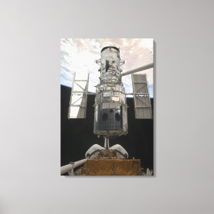De Hubble Ruimtetelescoop wordt vrijgegeven Canvas Afdruk