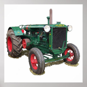 De Huber HK tractor Poster