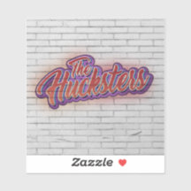De Hucksters Band Logo Sticker