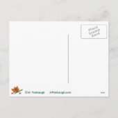 De Huidige Robot van Kerstmis Feestdagenkaart (Achterkant)