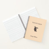 De huisdierenwinkel cute pinguïn notitieboek (Binnen)