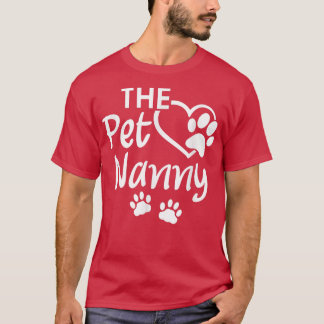 De huisdieroppas Pet Sitting Pet Watcher Pet Sitte T-shirt