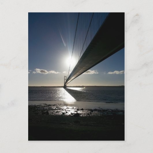 De Humber Bridge Briefkaart (Voorkant)