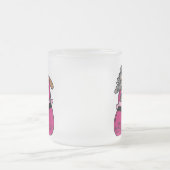 De Humor van bustehouders en van Rimpels Matglas Koffiemok (Center)