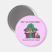 De Humor van de bedtijd Magneet (Voorkant / Achterkant)