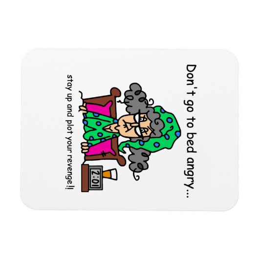 De Humor van de bedtijd Magneet (Horizontaal)