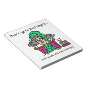 De Humor van de bedtijd Notitieblok (Schuin)