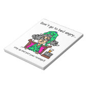 De Humor van de bedtijd Notitieblok (Gedraaid)