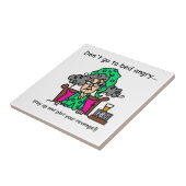 De Humor van de bedtijd Tegeltje (Zijkant)