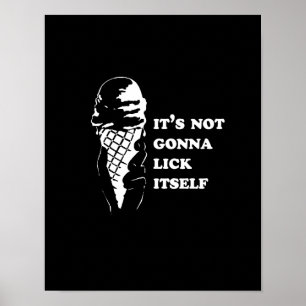 De Humor van de homa likt zich omgekeerd (de Lijn Poster