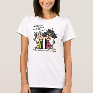 De Humor van de Houding van echtgenoten en van T-shirt