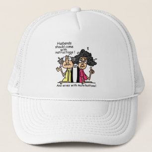 De Humor van de Houding van echtgenoten en van Trucker Pet