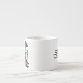 De Humor van de huishoudster Espresso Kop (Voorkant)