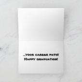 De Humor van de Klasse van afstuderen Kaart (Binnen)