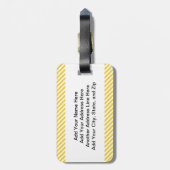 De Humor van de Woede van de weg Bagagelabel (Achterkant verticaal)